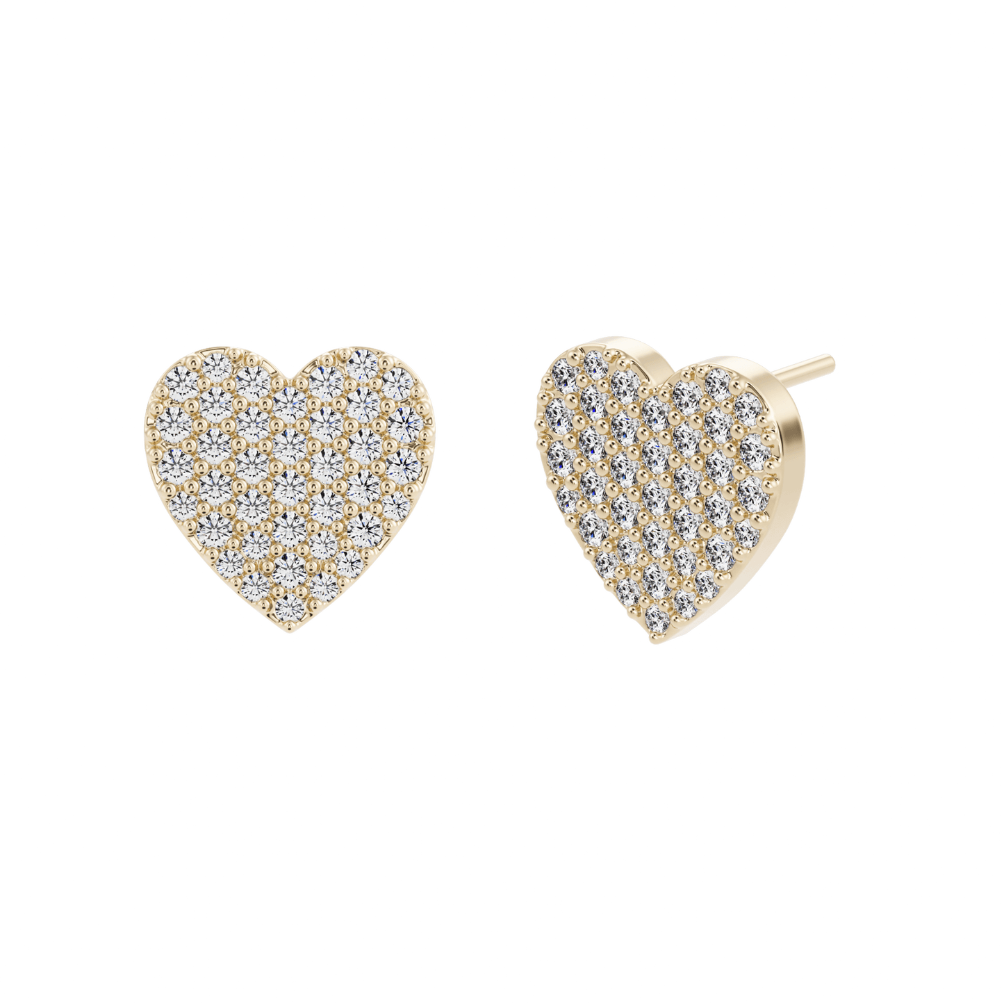 
                  
                    Pendientes Scanno de pavé plano de Diamantes creados
                  
                