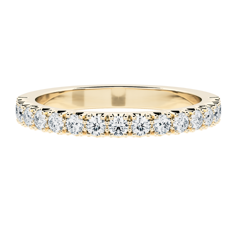 Adamas Alliance with Created Diamonds and 18Kt gold