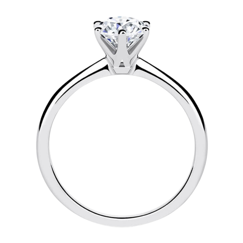
                  
                    Lura Solitaire Engagement Ring with created diamond · fast delivery
                  
                