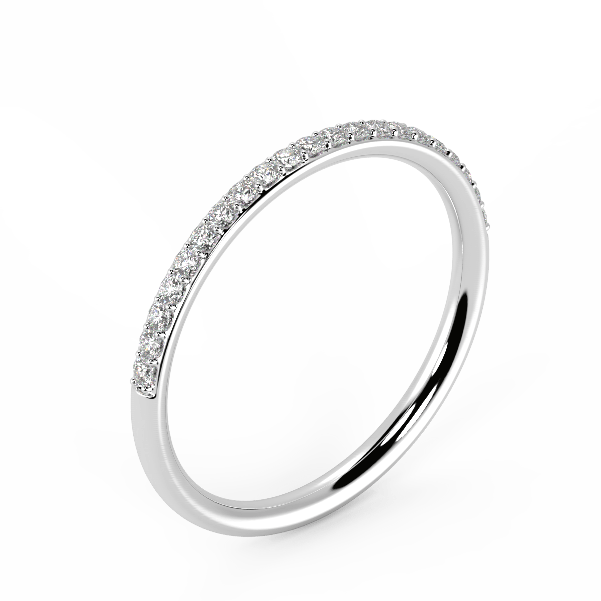 
                  
                    Addu fine wedding ring with created Diamonds
                  
                