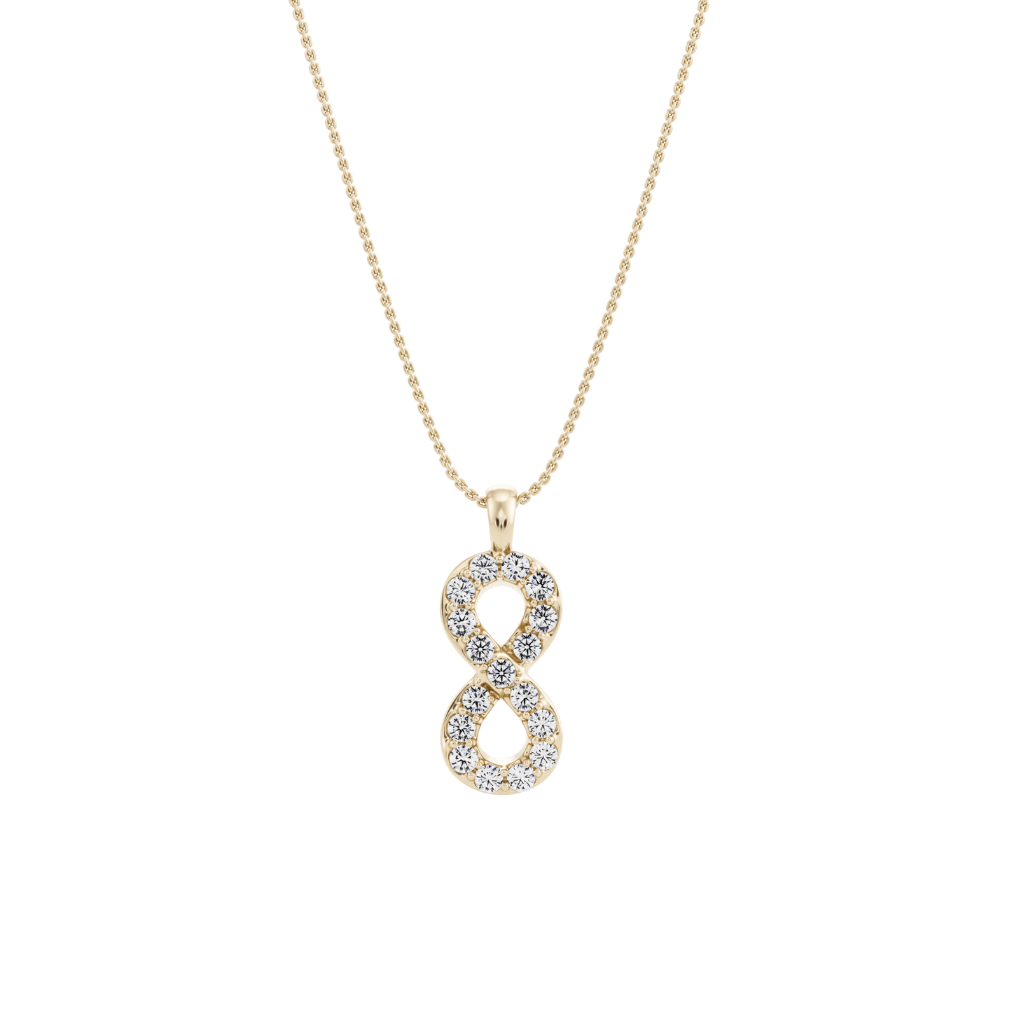 
                  
                    Pendentif Noeud Marin avec Diamants Créés et sa chaîne
                  
                