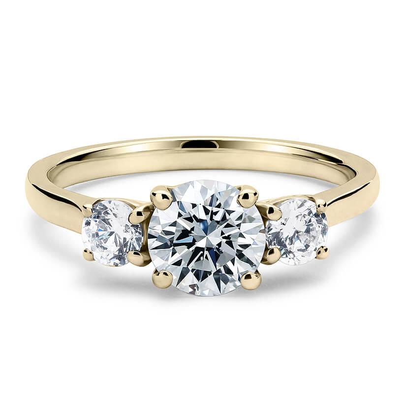 
                  
                    18Kt gold Venus Engagement Ring with Diamonds
                  
                