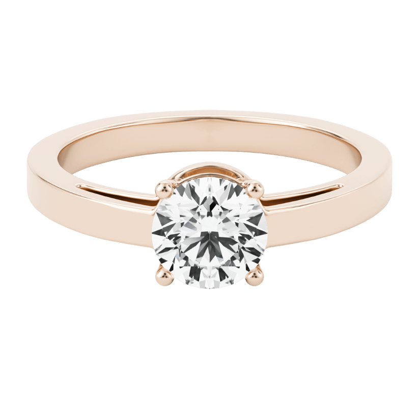 
                  
                    Anillo de Compromiso Cirros Solitario de oro 18Kt con Diamante Central
                  
                