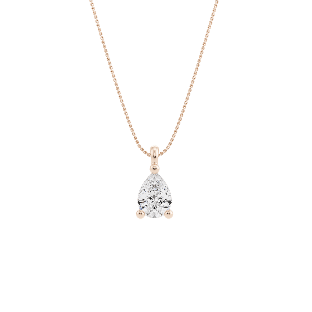 
                  
                    Drop Created Diamond Pendant with Chain
                  
                