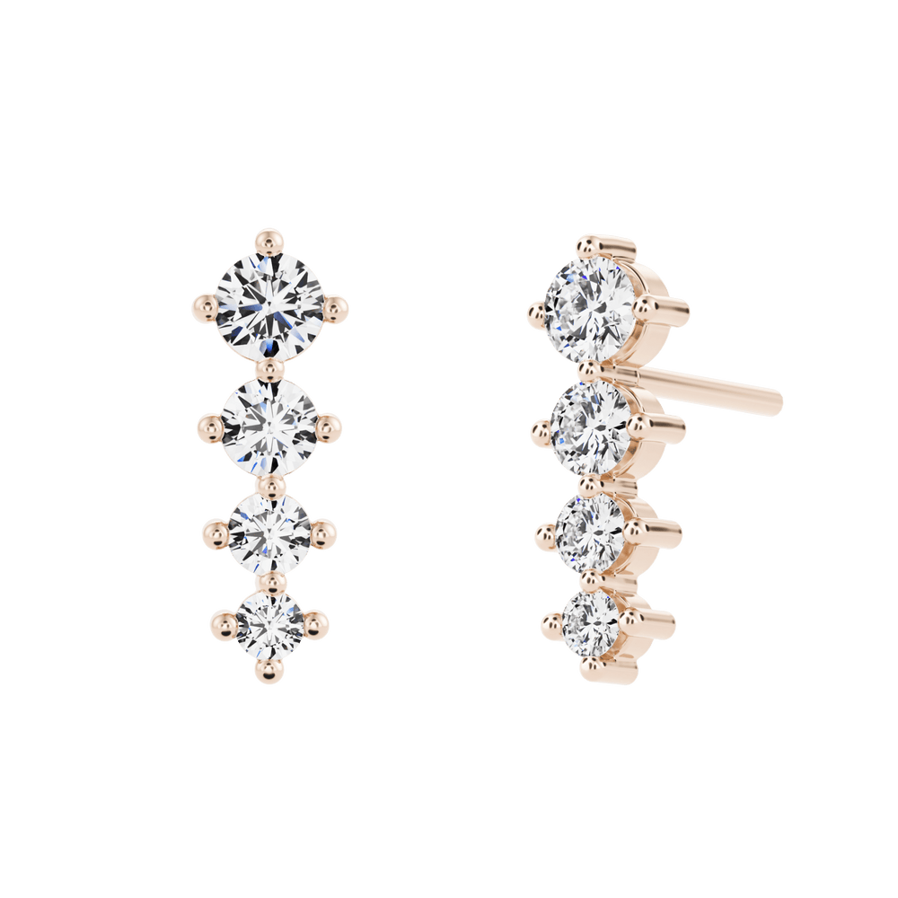 
                  
                    Boucles d'oreilles en diamant créé par Eiger
                  
                