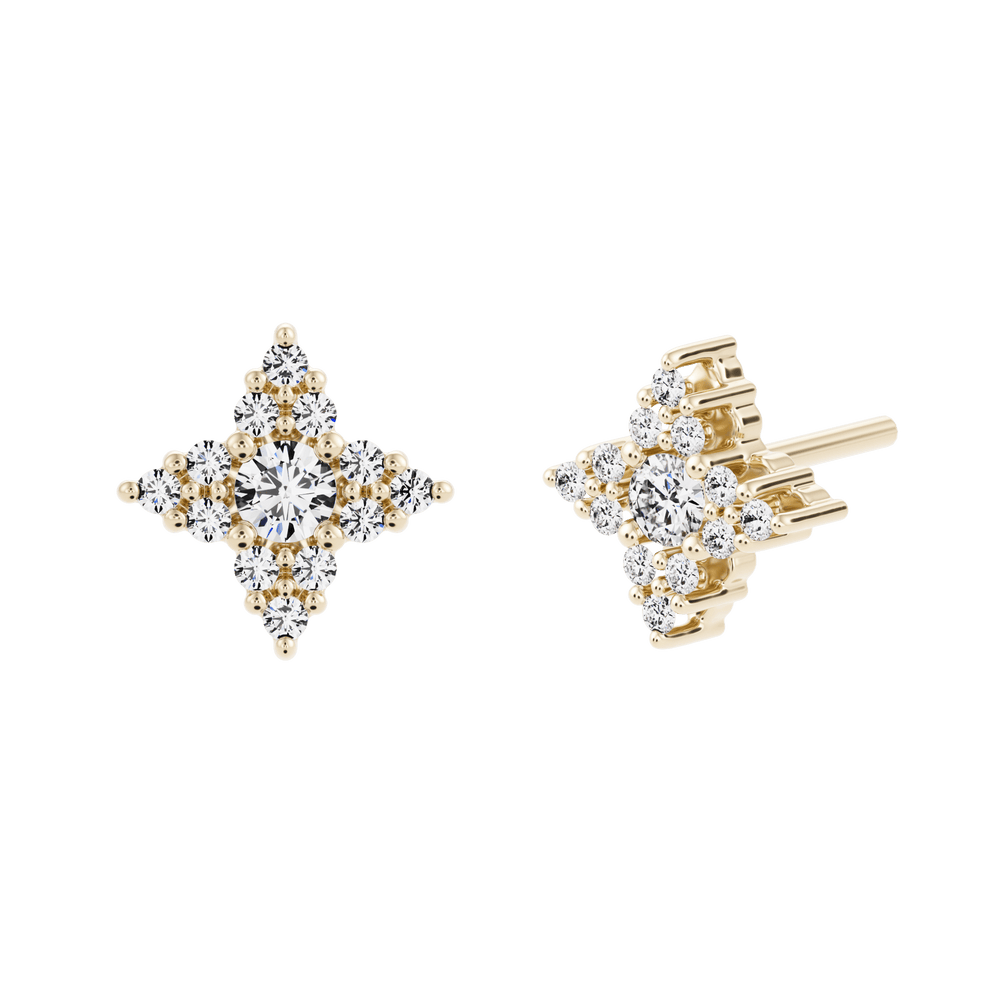 
                  
                    Pendientes Mara de oro 18K y diamantes
                  
                