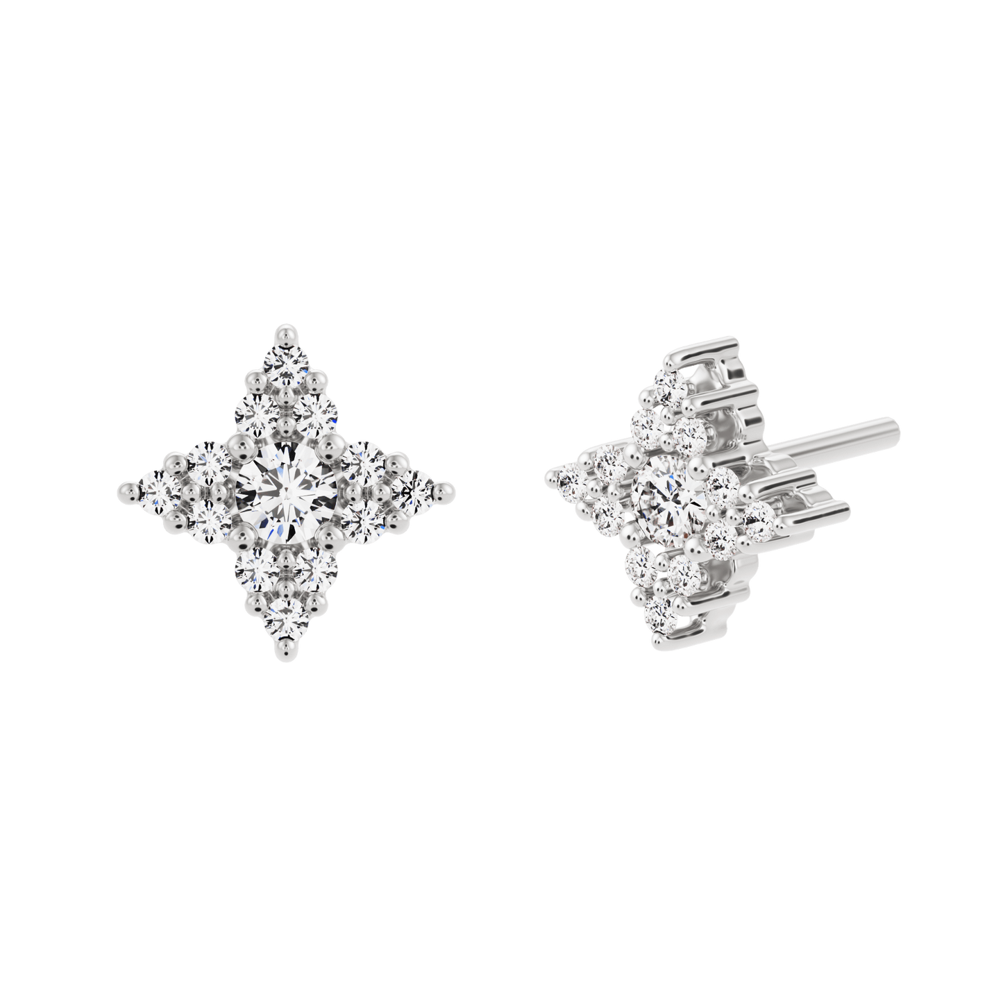 
                  
                    Mara Created Diamond Earrings
                  
                