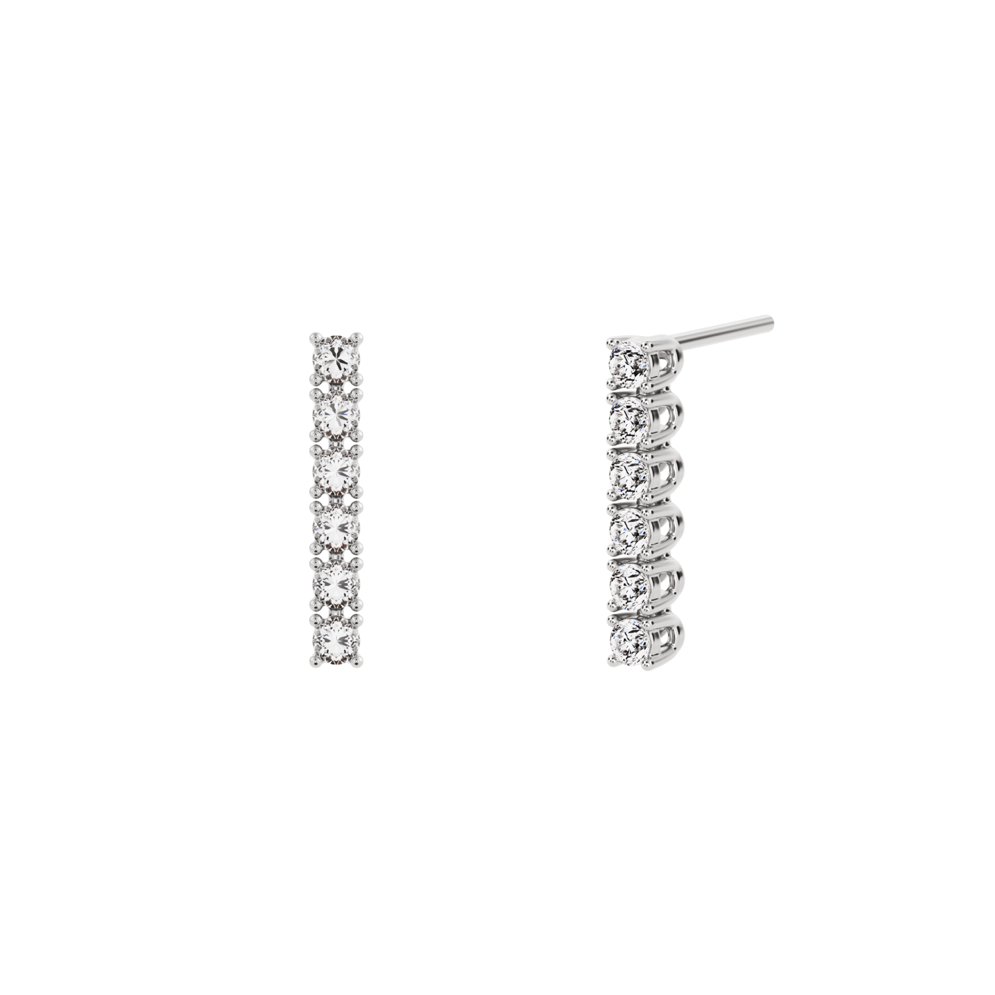 
                  
                    Riviere Sumin Fine Created Diamond Earrings
                  
                