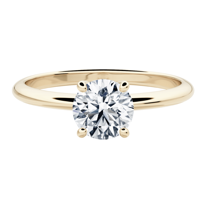 
                  
                    Polar Solitaire Engagement Ring with Created Diamond
                  
                