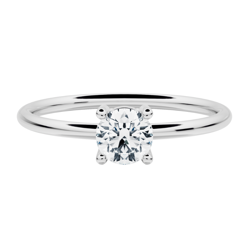 
                  
                    Sumin Solitaire Ring with Created Diamond
                  
                